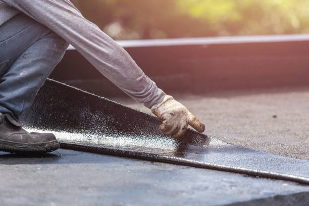 Professional Basement Waterproofing technician working in Andersonville, TN